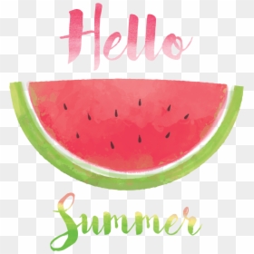 Watermelon Clipart Minimal - Watermelon, HD Png Download - watermelon.png
