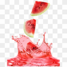 #mq #watermelon #watermelons #drops #splash #fruit - Strawberry Juice Splash Png, Transparent Png - watermelon.png