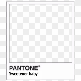 #template #templates #pantone #swetener #baby #sweetenerbaby - Polaroid Frame Png Download, Transparent Png - pantone png