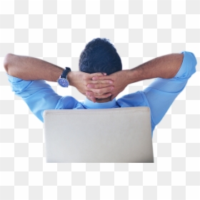 Relaxing Man Png, Transparent Png - disappointed png