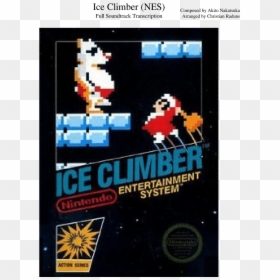 Transparent Climber Png - Ice Climber Nes Box, Png Download - nes cartridge png