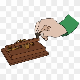 Telegraphy Electrical Telegraph Morse Code Telegraph - Telegraph Clip Art, HD Png Download - telegraph png