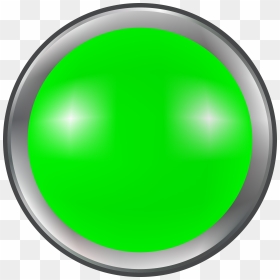 Sphere,circle,green - Green Traffic Light Transparent Background, HD Png Download - color circle png