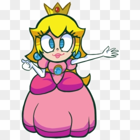Peach Clipart Animated - Princess Peach Animated Gif, HD Png Download - dance gif png