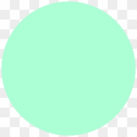 ✨  #mint #plain #green #pastel #circle #color #colour - Circle, HD Png Download - color circle png