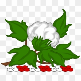 Military Crest Of Alabama, HD Png Download - cotton plant png