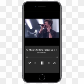Phone Playing Music Clipart, HD Png Download - streaming png