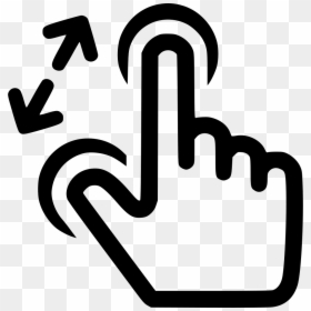 Enlarge Zoom Finger Fingers - Pointing Finger Transparent Background, HD Png Download - fingers png