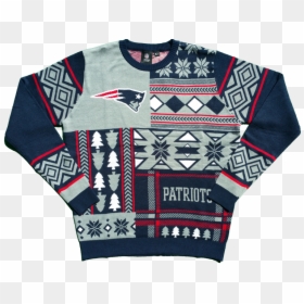 Clip Art New England Patriots Ugly Sweater, HD Png Download - christmas sweater pattern png