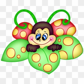 B *✿* Bug Images, Lady Bug, Butterfly Clip Art, - Клипарт Божья Коровка, HD Png Download - butterfly .png