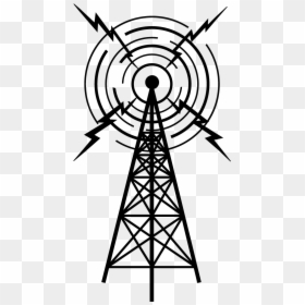 Radio Transmission Tower Drawing, HD Png Download - bloody chainsaw png
