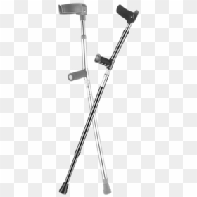 Non Slip Arm Type Crutch Medical Elbow Crutches Contraction - Exercise Equipment, HD Png Download - crutches png