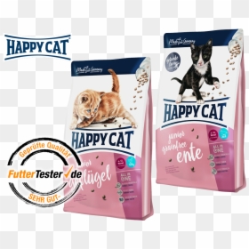 Happy Cat Junior Geflügel, HD Png Download - happy cat png