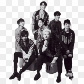 #got7 #kpop #png #adesivo, Transparent Png - group of people sitting png