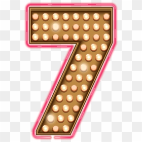 Numbers Clipart Seven, HD Png Download - seven png