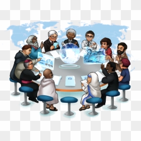 World Youth, HD Png Download - group of people sitting png