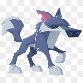 Renovated Art Wolf - Wolf Animal Jam Animals, HD Png Download - wolf art png