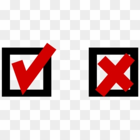 Red Cross Mark Clipart Hospital Cross - Cross In A Box, HD Png Download - red x.png