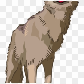 Transparent Animation Clipart Free - Clip Art Animated Wolf, HD Png Download - wolf art png