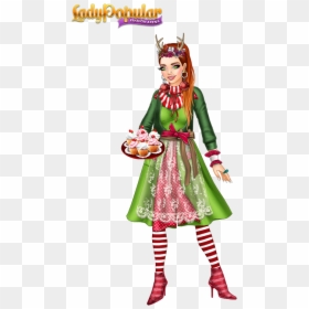 Lady Popular Fashion Arena Apk, HD Png Download - christmas elves png