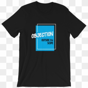 August Objectionoutsidescope 5 19 Mockup Front Wrinkled - Communist Safari Shirt, HD Png Download - outside png