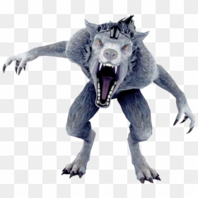 Mythical Creature Wolf, Werewolf, Clip Art - Transparent Werewolf Png, Png Download - wolf art png
