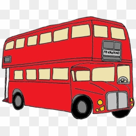 Clipart Of Bus, Bus In And Bus On - Double Decker Bus Png, Transparent Png - charter bus png