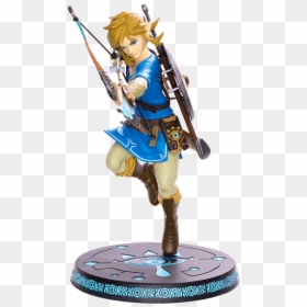 Breath Of The Wild Link Statue, HD Png Download - zelda link png