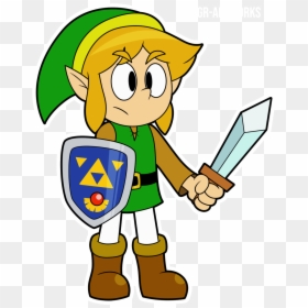 Transparent Link's Awakening Link, HD Png Download - zelda link png