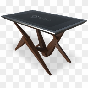 D-cosmo Wooden Touch Table - Touch Screen Wooden Table, HD Png Download - table.png
