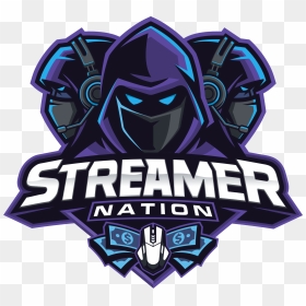 Streamer Nation - Gaming Logo, HD Png Download - twitch logo.png
