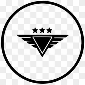 Png File Svg Military Badge Png- - Wing Logo Vector Png, Transparent Png - badge outline png