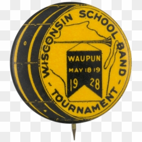 Transparent Wisconsin Outline Png - Emblem, Png Download - badge outline png