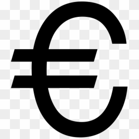 Big Euro Symbol - Euro Icon Noun Project, HD Png Download - euro symbol png