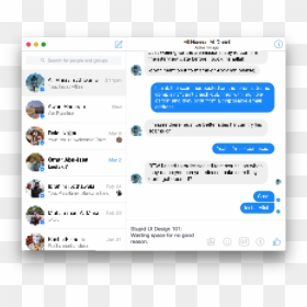 Screenshot, HD Png Download - facebook messenger icon png