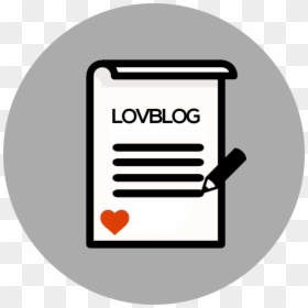 Lovappt Blog Icon - Circle, HD Png Download - blogger icon png