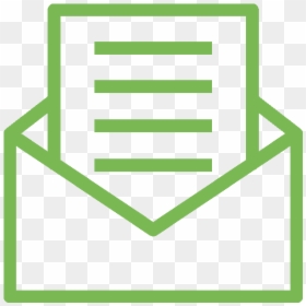 Mail Icon Green - Email Icon, HD Png Download - register icon png