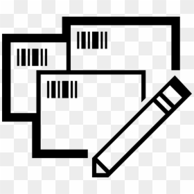 Tile Inventory Posting - Simple Pencil Clipart Black And White, HD Png Download - inventory icon png