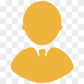 Orange Customer Icon Png, Transparent Png - volunteer icon png