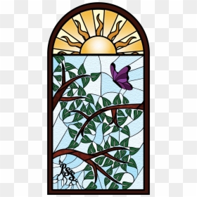 Stained Glass, HD Png Download - stepping stones png