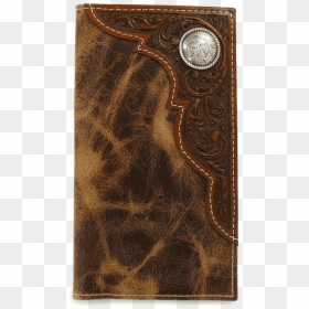 Ariat Distressed Rodeo Wallet With Tooled Overlay - Ariat, HD Png Download - distressed overlay png