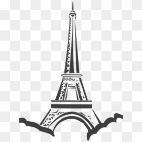 France, Eiffel, Tower, Paris, Attraction - Paris Eiffel Tower Clip Art, HD Png Download - eiffel tower vector png