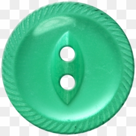 Button With Incised Border And Almond Shaped Center, - Botão Costura Amarelo Png, Transparent Png - sewing button png