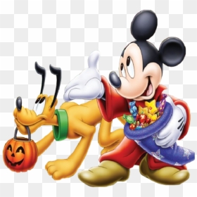 Mickey The Sorcerer Halloween Clipart Images Are On - Disney Halloween Clipart Mickey, HD Png Download - sorcerer png