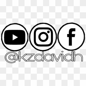 Iconos De Redes Sociales Facebook Instagram Y Youtube, HD Png Download - icono de facebook png