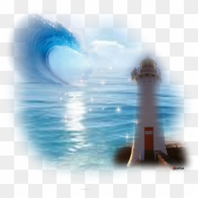 Sea And Light House Png, Transparent Png - wind swirls png
