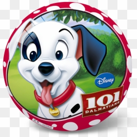 101 Dalmatians Ball, HD Png Download - 101 dalmatians png