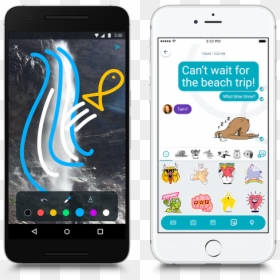 Google Say Allo App, HD Png Download - iphone message png