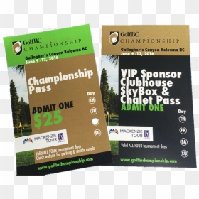 Golfbc Championship Tickets - Pga Golf Vip Pass, HD Png Download - golf swing png