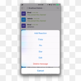 Iphonemessageaction - React Native Debugger Chrome, HD Png Download - iphone message png